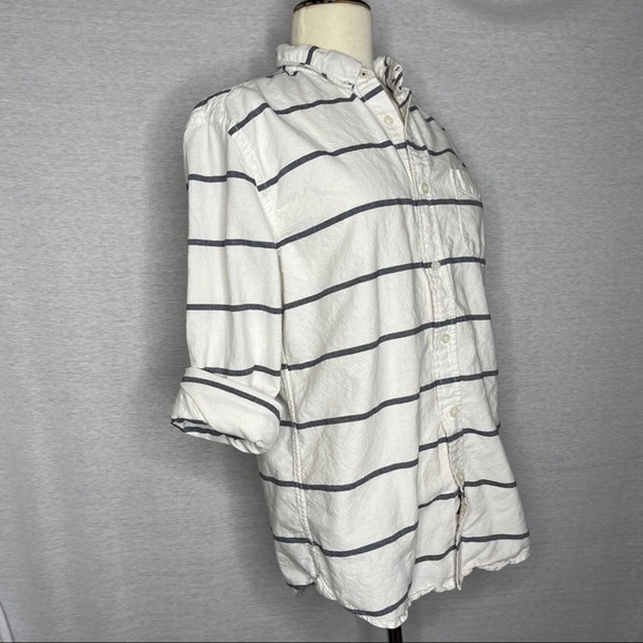 A25). Aeropostale NYC Men Button Down Shirt Long Sleeve - Picture 2 of 15